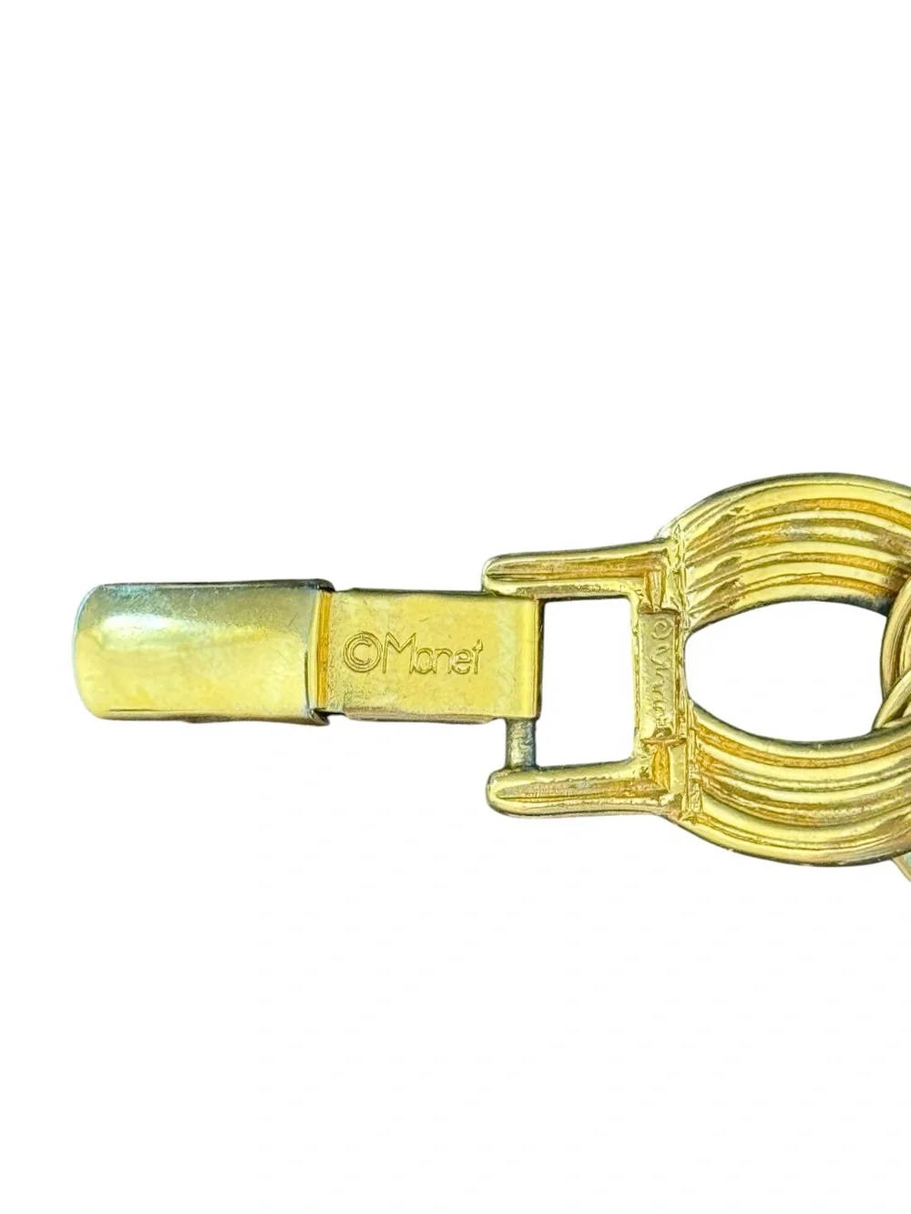 Monet Gold Twisted Link Bracelet